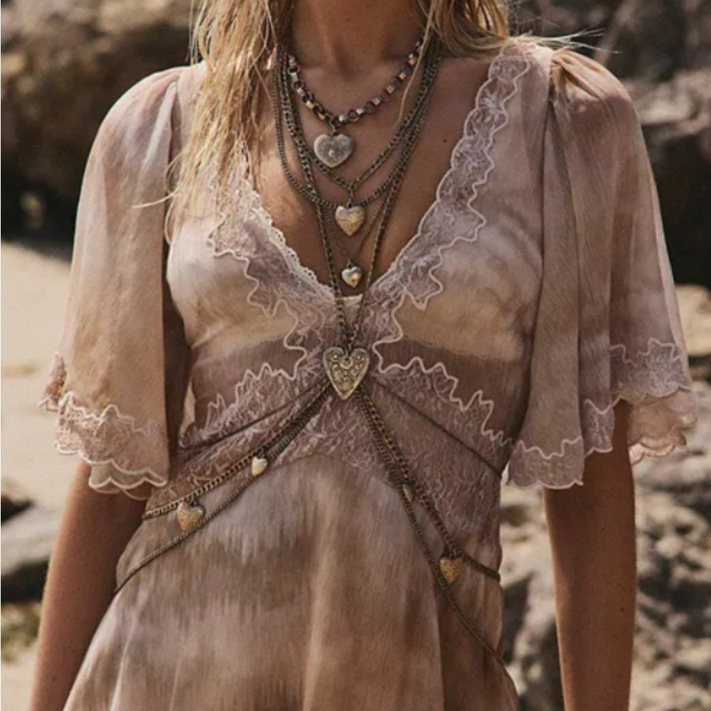 SOLD Free People More Glam Body Chain